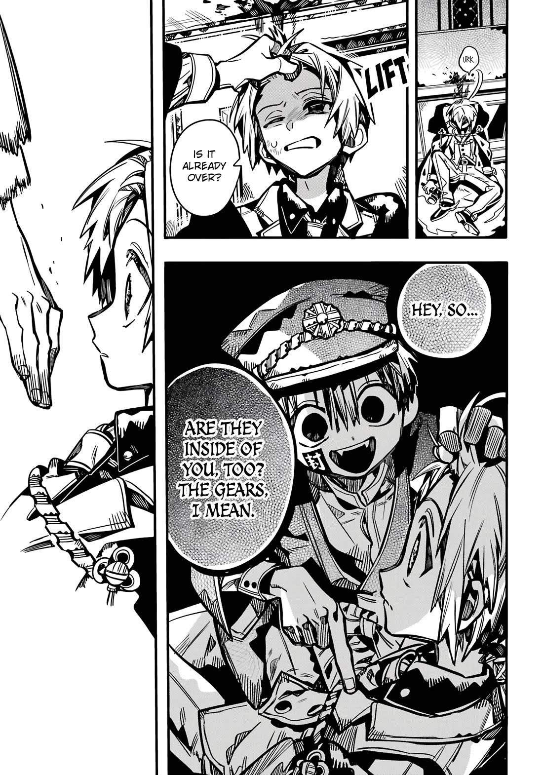 Jibaku Shounen Hanako-kun Chapter 110 page 10 - Chapter 110: The Trial of the Clock Keepers (Part 3)