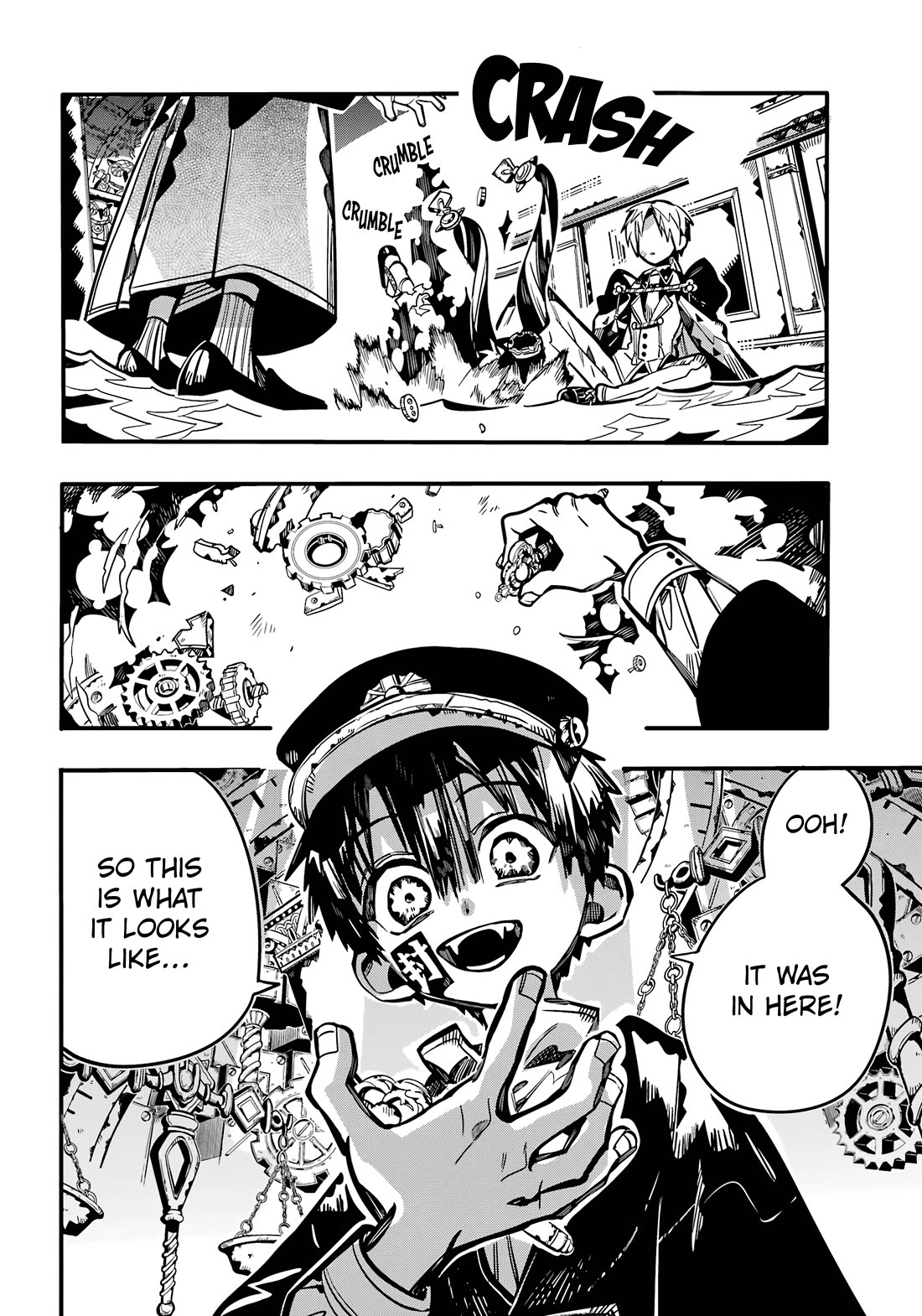 Jibaku Shounen Hanako-kun Chapter 110 page 13 - Chapter 110: The Trial of the Clock Keepers (Part 3)