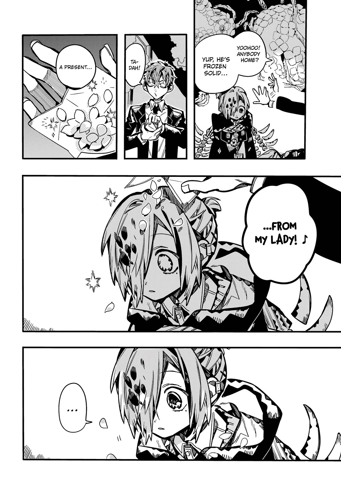Jibaku Shounen Hanako-kun Chapter 110 page 17 - Chapter 110: The Trial of the Clock Keepers (Part 3)