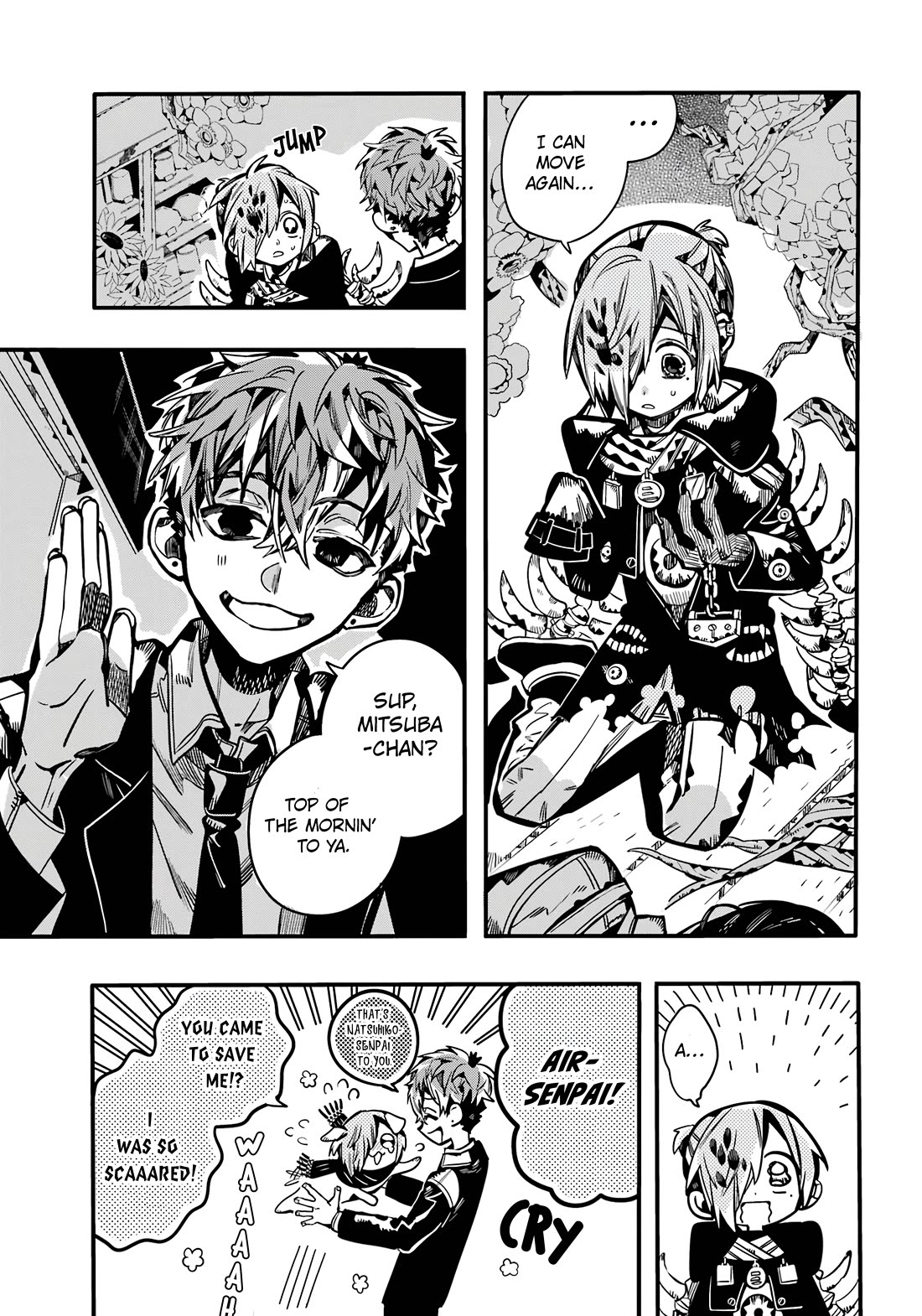 Jibaku Shounen Hanako-kun Chapter 110 page 18 - Chapter 110: The Trial of the Clock Keepers (Part 3)