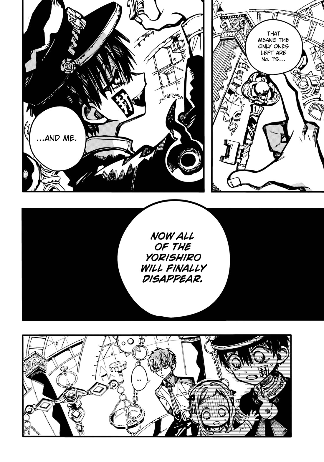 Jibaku Shounen Hanako-kun Chapter 110 page 27 - Chapter 110: The Trial of the Clock Keepers (Part 3)