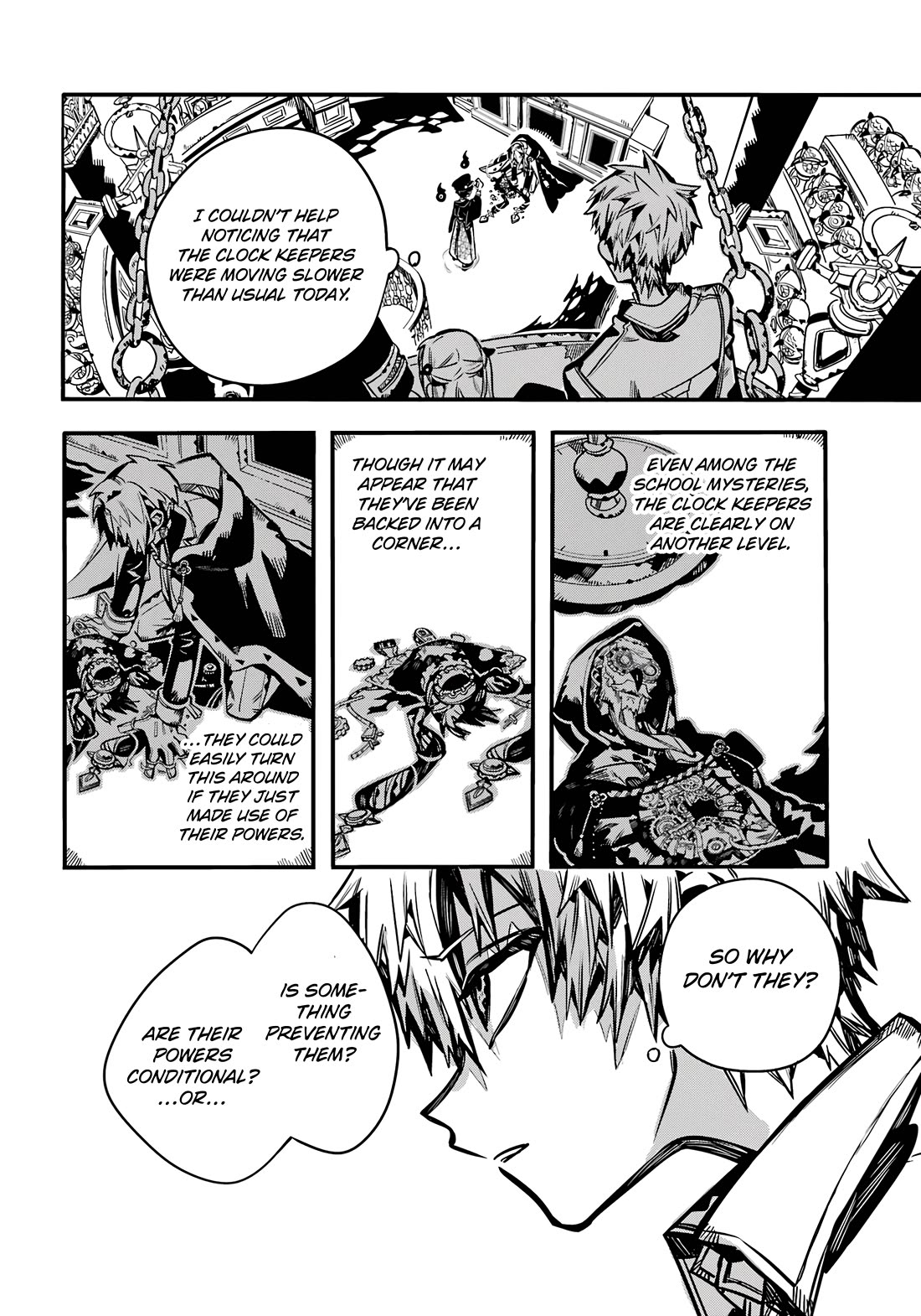 Jibaku Shounen Hanako-kun Chapter 110 page 29 - Chapter 110: The Trial of the Clock Keepers (Part 3)