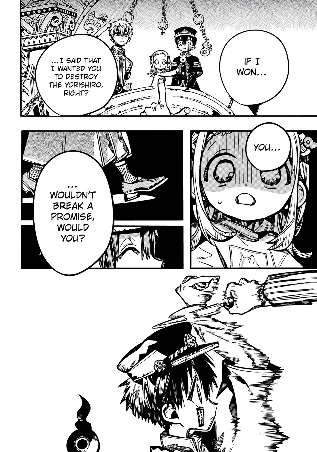 Jibaku Shounen Hanako-kun Chapter 110 page 31 - Chapter 110: The Trial of the Clock Keepers (Part 3)
