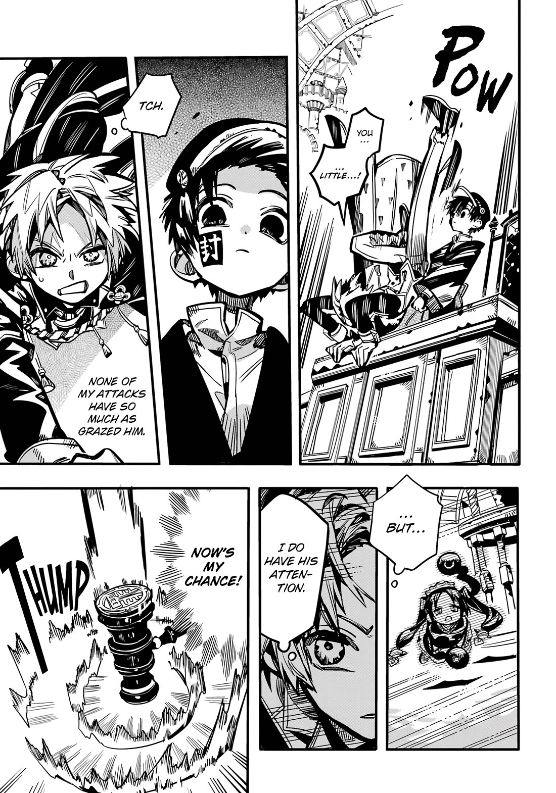 Jibaku Shounen Hanako-kun Chapter 110 page 8 - Chapter 110: The Trial of the Clock Keepers (Part 3)