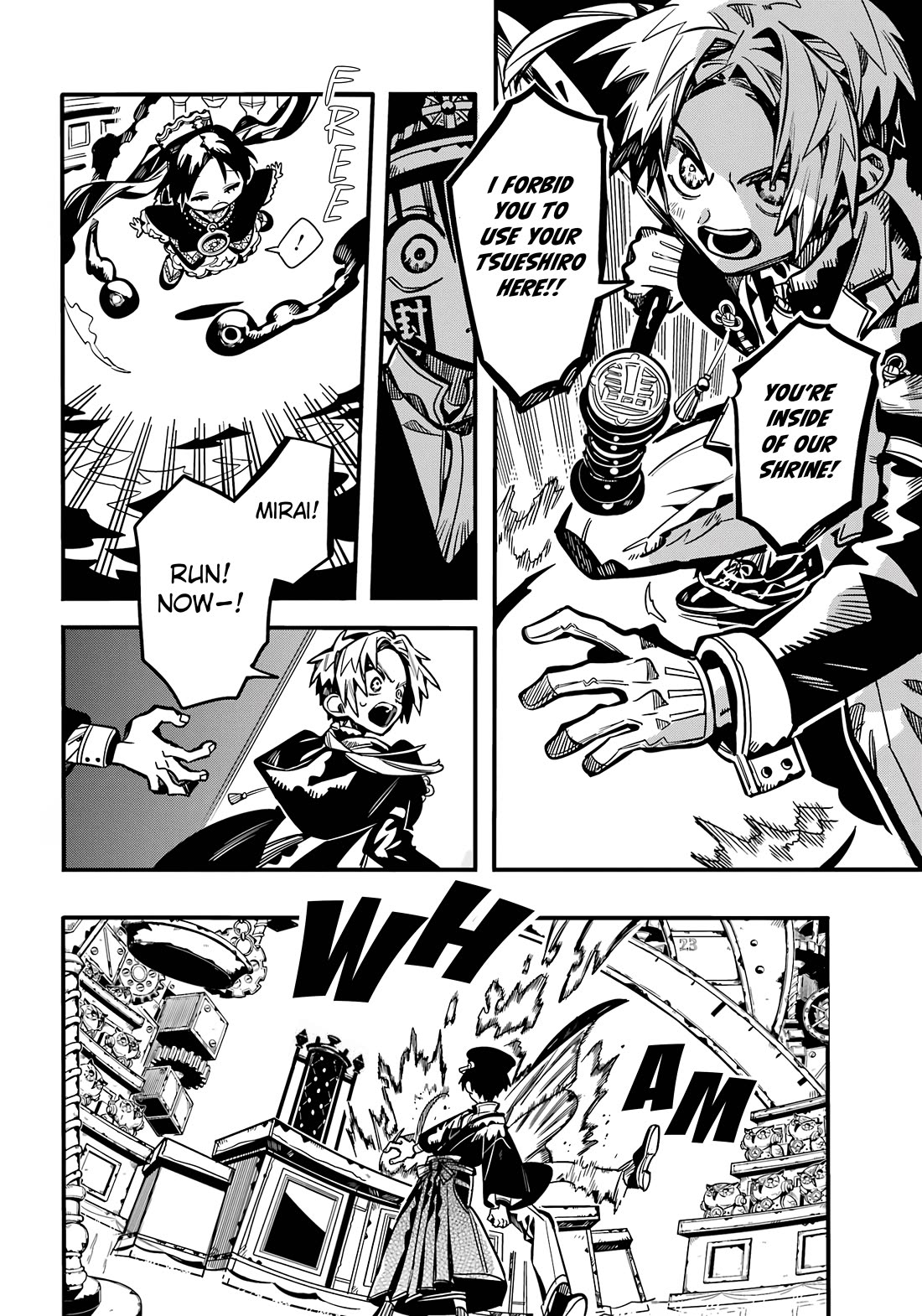 Jibaku Shounen Hanako-kun Chapter 110 page 9 - Chapter 110: The Trial of the Clock Keepers (Part 3)