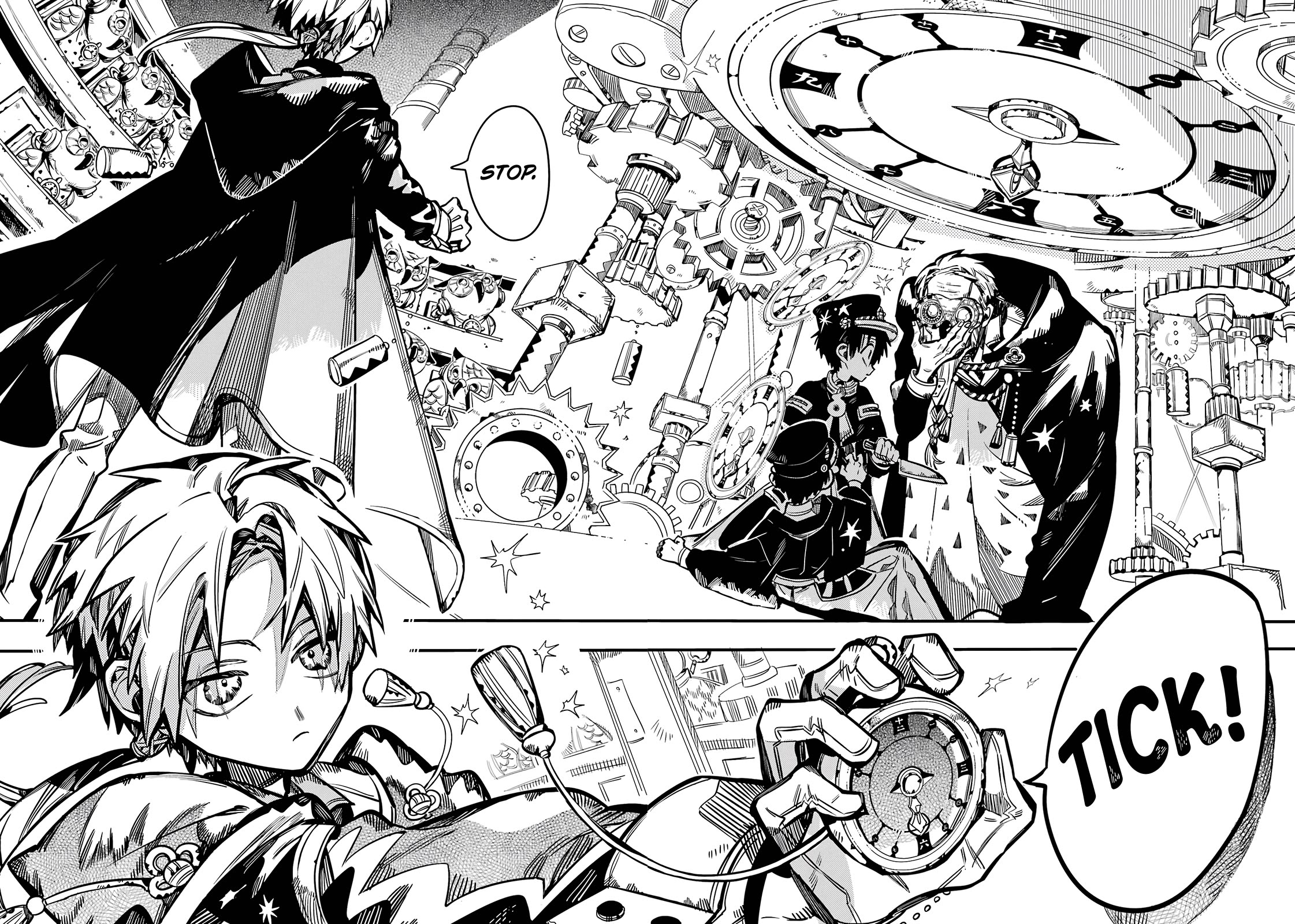 Jibaku Shounen Hanako-kun Chapter 111 page 10 - Chapter 111: The Trial of the Clock Keepers (Part 4)