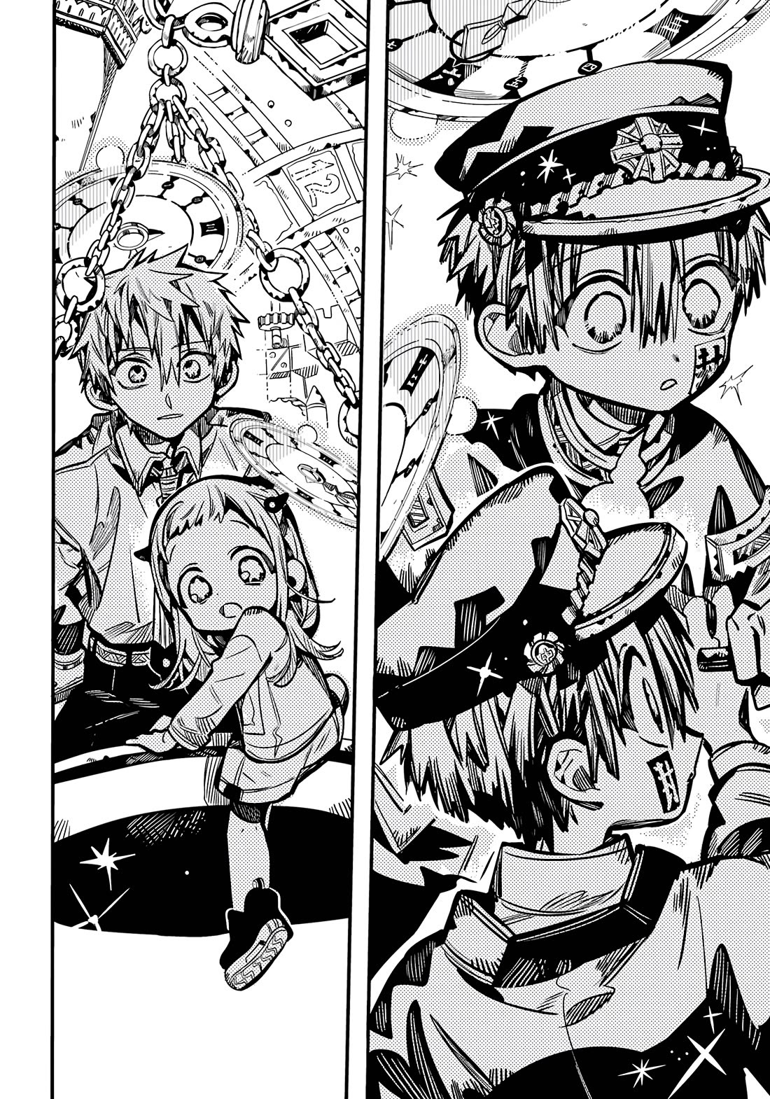 Jibaku Shounen Hanako-kun Chapter 111 page 11 - Chapter 111: The Trial of the Clock Keepers (Part 4)