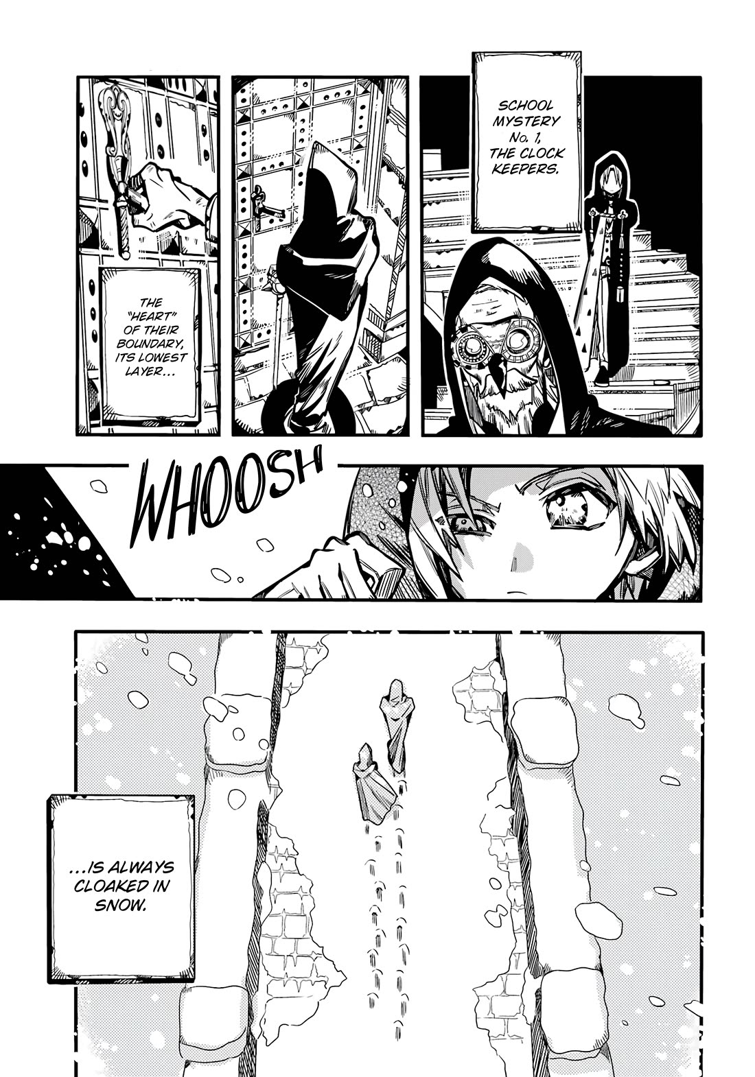 Jibaku Shounen Hanako-kun Chapter 111 page 18 - Chapter 111: The Trial of the Clock Keepers (Part 4)