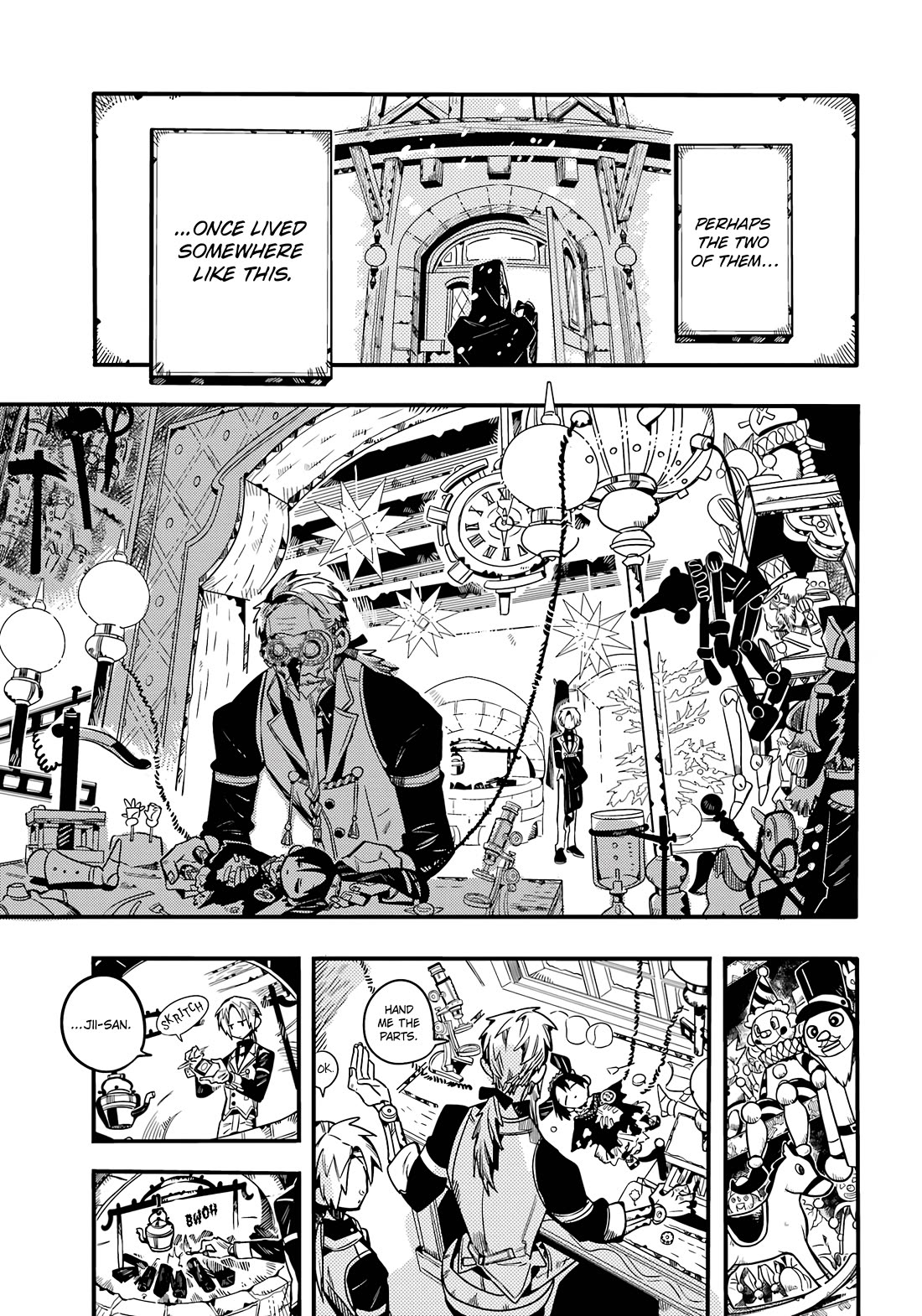 Jibaku Shounen Hanako-kun Chapter 111 page 20 - Chapter 111: The Trial of the Clock Keepers (Part 4)