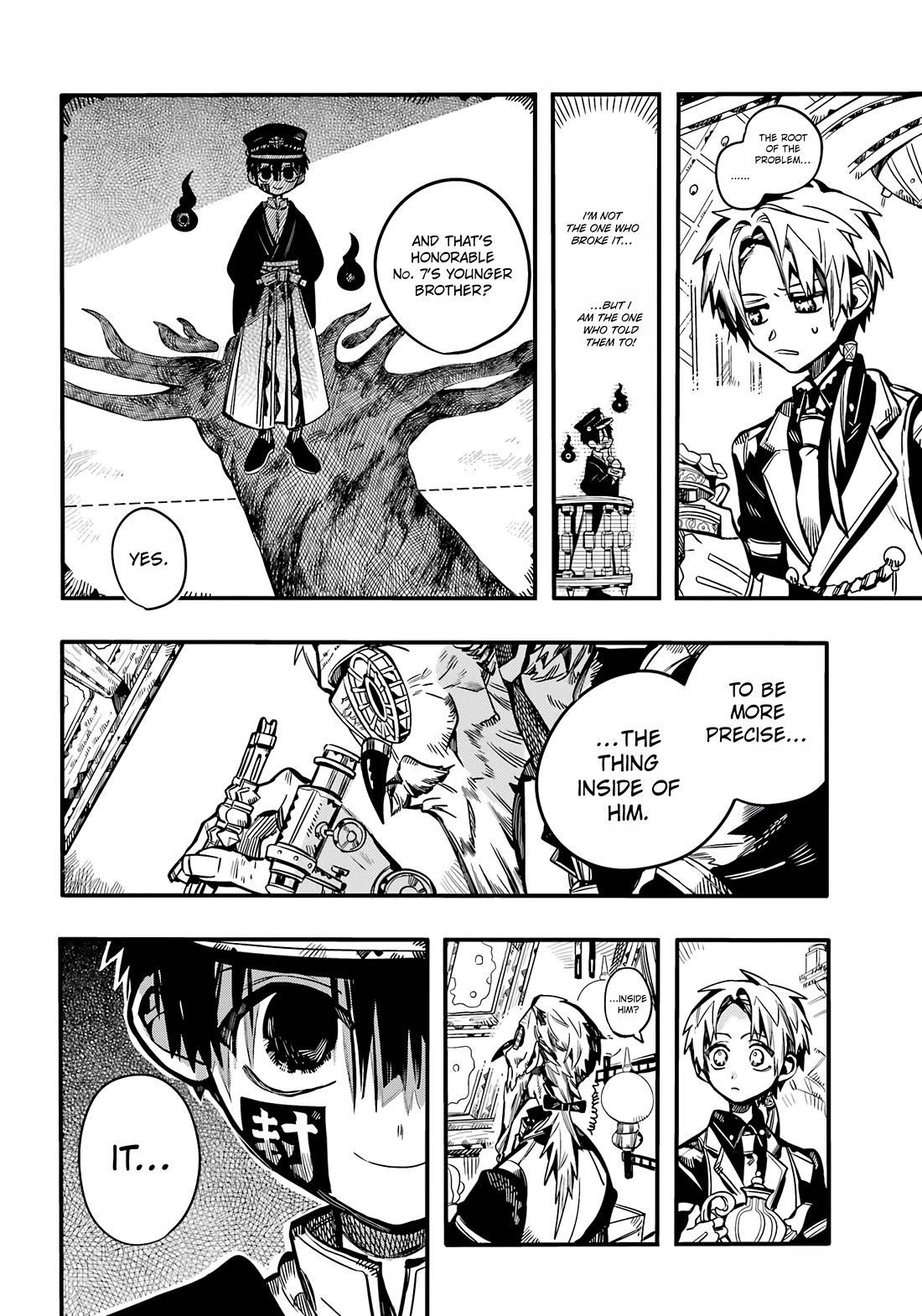 Jibaku Shounen Hanako-kun Chapter 111 page 23 - Chapter 111: The Trial of the Clock Keepers (Part 4)