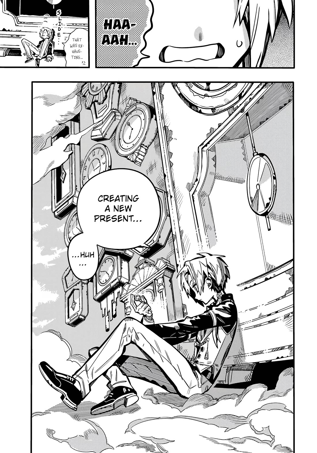Jibaku Shounen Hanako-kun Chapter 111 page 32 - Chapter 111: The Trial of the Clock Keepers (Part 4)