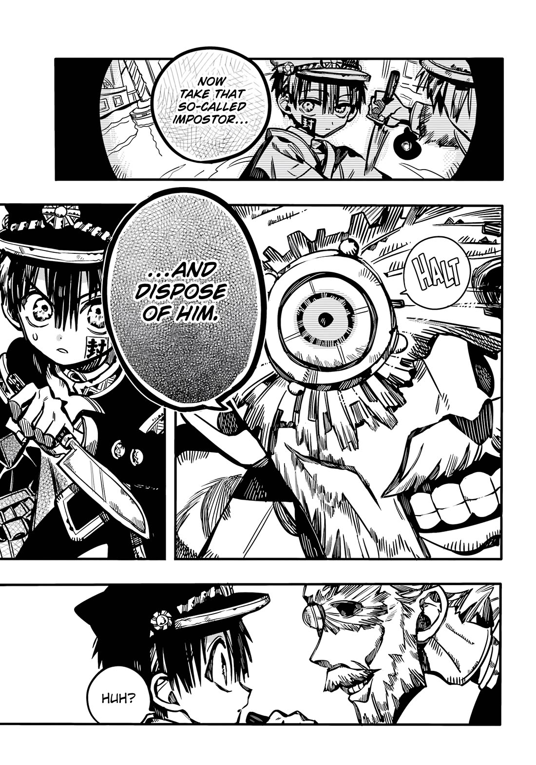 Jibaku Shounen Hanako-kun Chapter 111 page 9 - Chapter 111: The Trial of the Clock Keepers (Part 4)