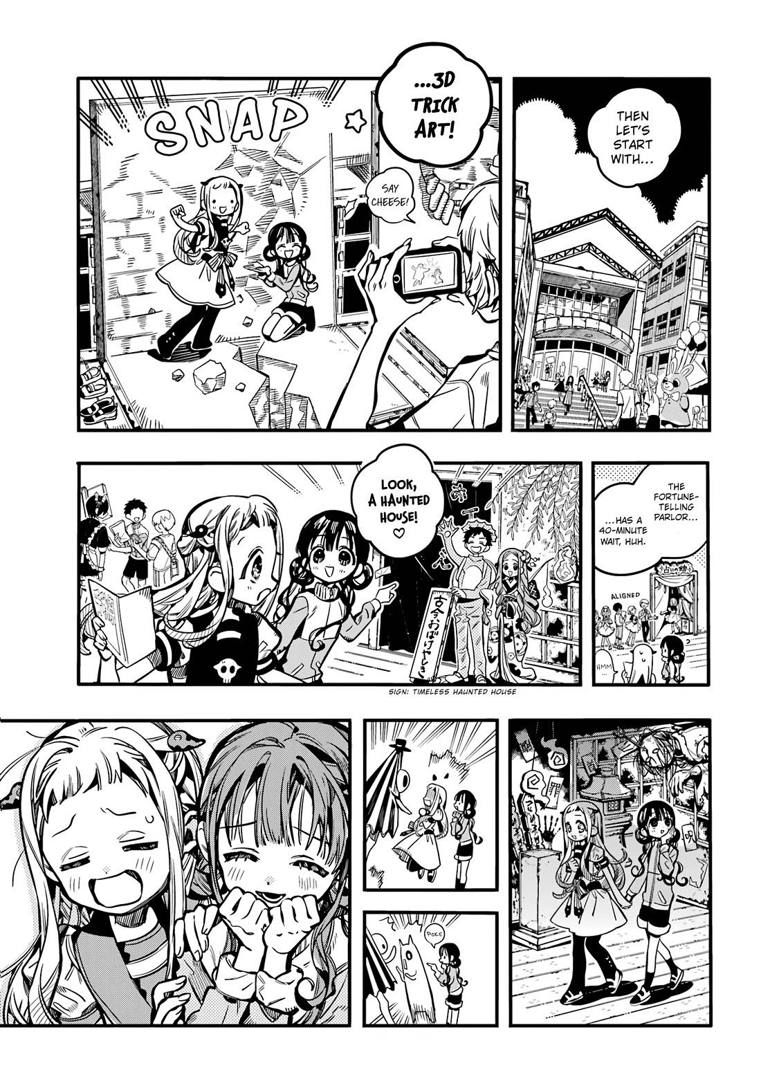 Jibaku Shounen Hanako-kun Chapter 112 page 10 - Chapter 112: Changes