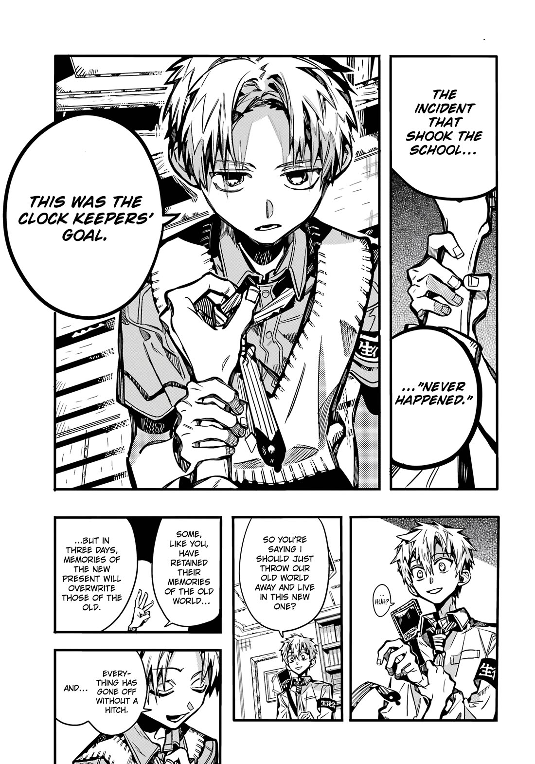 Jibaku Shounen Hanako-kun Chapter 112 page 26 - Chapter 112: Changes