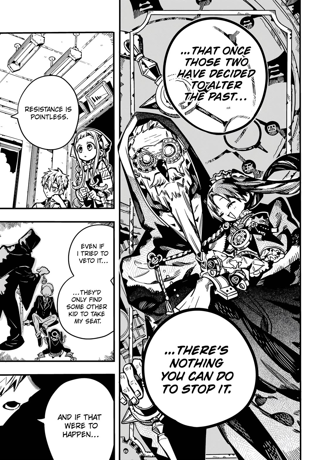 Jibaku Shounen Hanako-kun Chapter 113 page 10 - Chapter 113: Changes (Part 2)