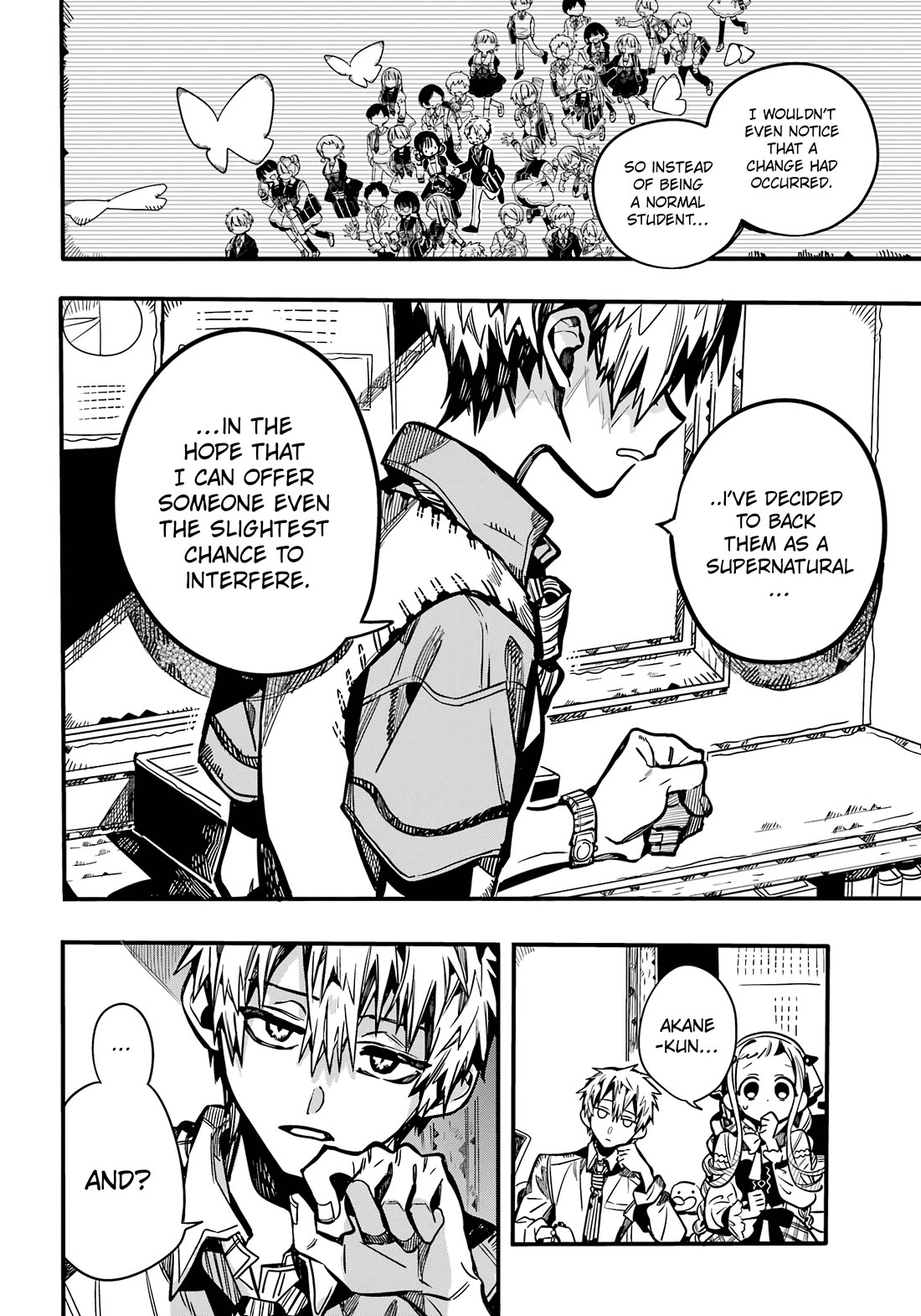 Jibaku Shounen Hanako-kun Chapter 113 page 11 - Chapter 113: Changes (Part 2)