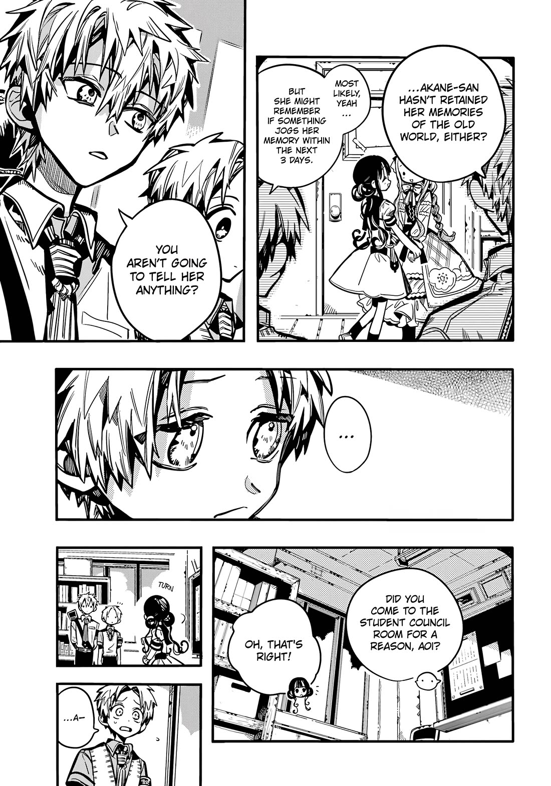 Jibaku Shounen Hanako-kun Chapter 113 page 16 - Chapter 113: Changes (Part 2)