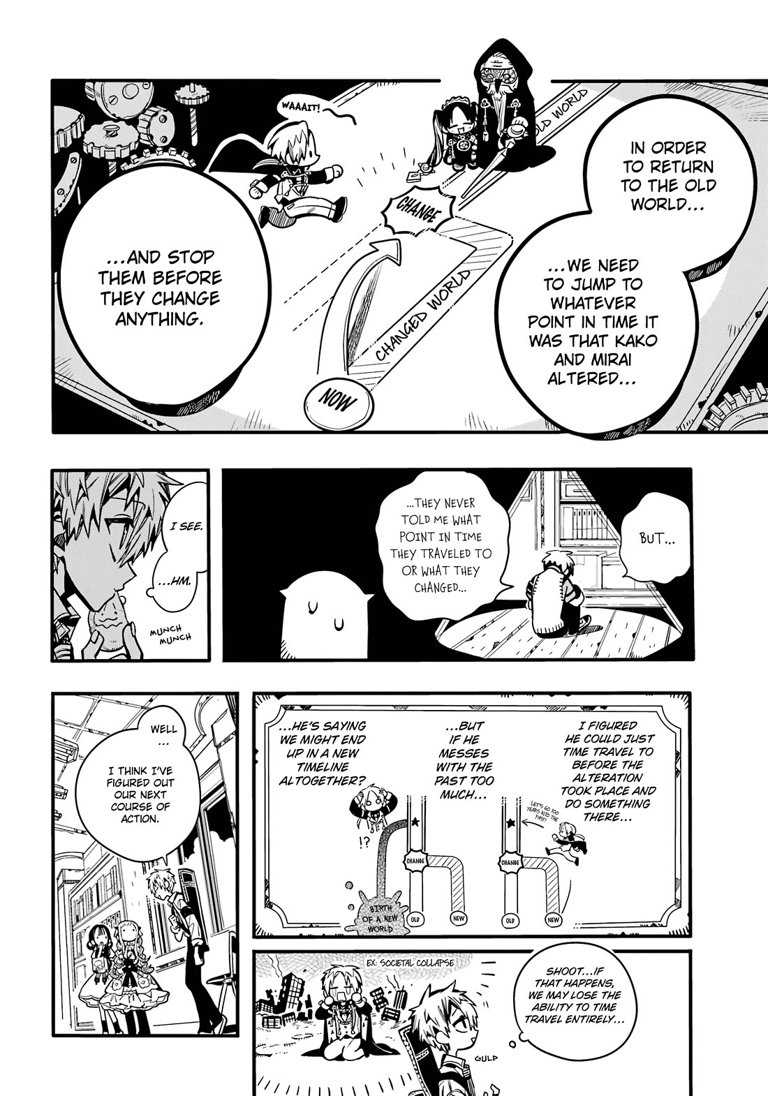 Jibaku Shounen Hanako-kun Chapter 113 page 23 - Chapter 113: Changes (Part 2)
