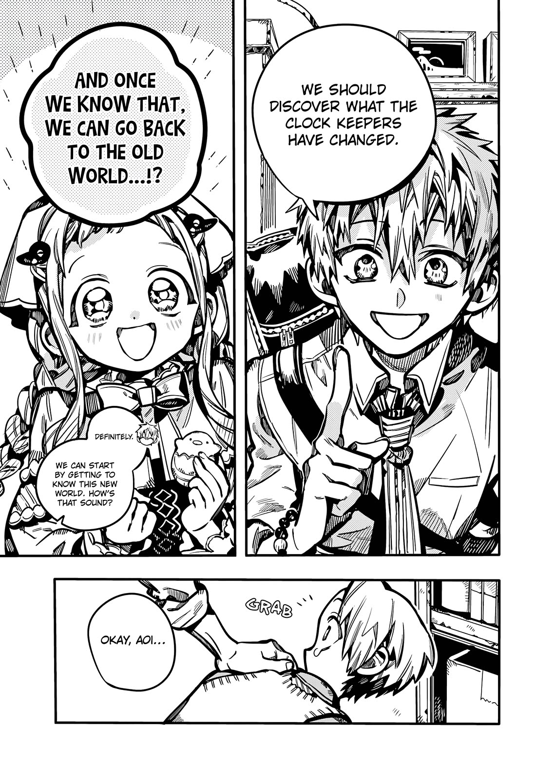 Jibaku Shounen Hanako-kun Chapter 113 page 24 - Chapter 113: Changes (Part 2)