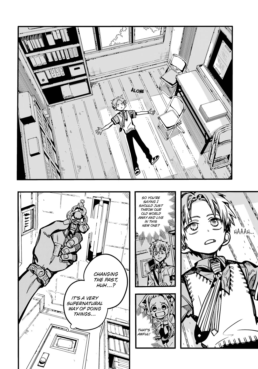 Jibaku Shounen Hanako-kun Chapter 113 page 27 - Chapter 113: Changes (Part 2)