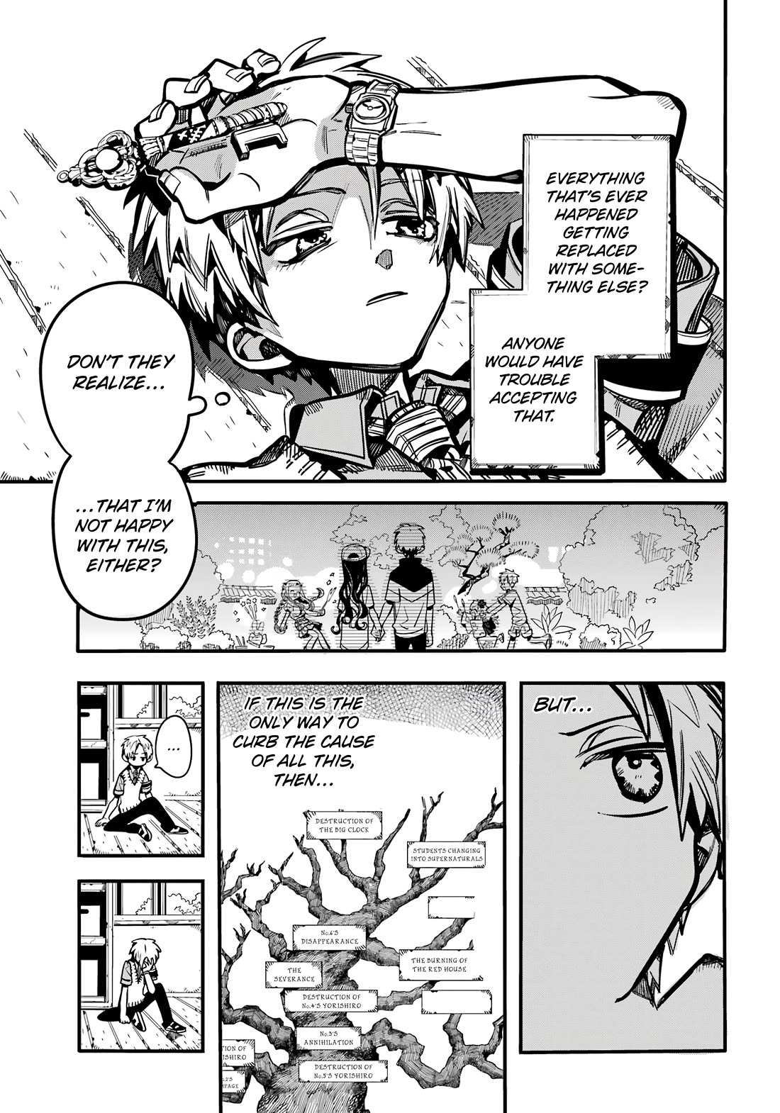 Jibaku Shounen Hanako-kun Chapter 113 page 28 - Chapter 113: Changes (Part 2)