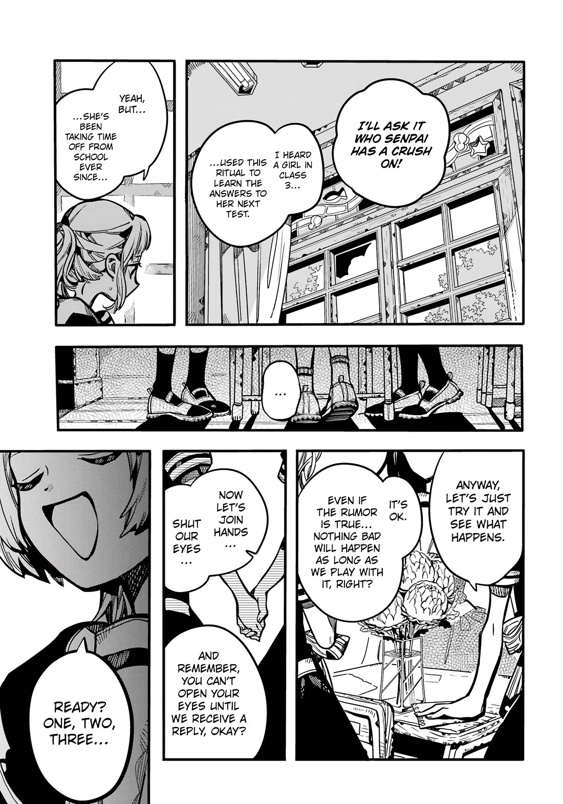 Jibaku Shounen Hanako-kun Chapter 113 page 32 - Chapter 113: Changes (Part 2)