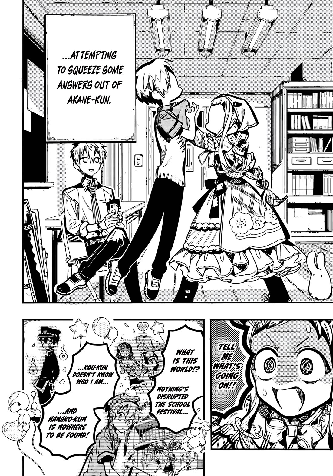Jibaku Shounen Hanako-kun Chapter 113 page 7 - Chapter 113: Changes (Part 2)