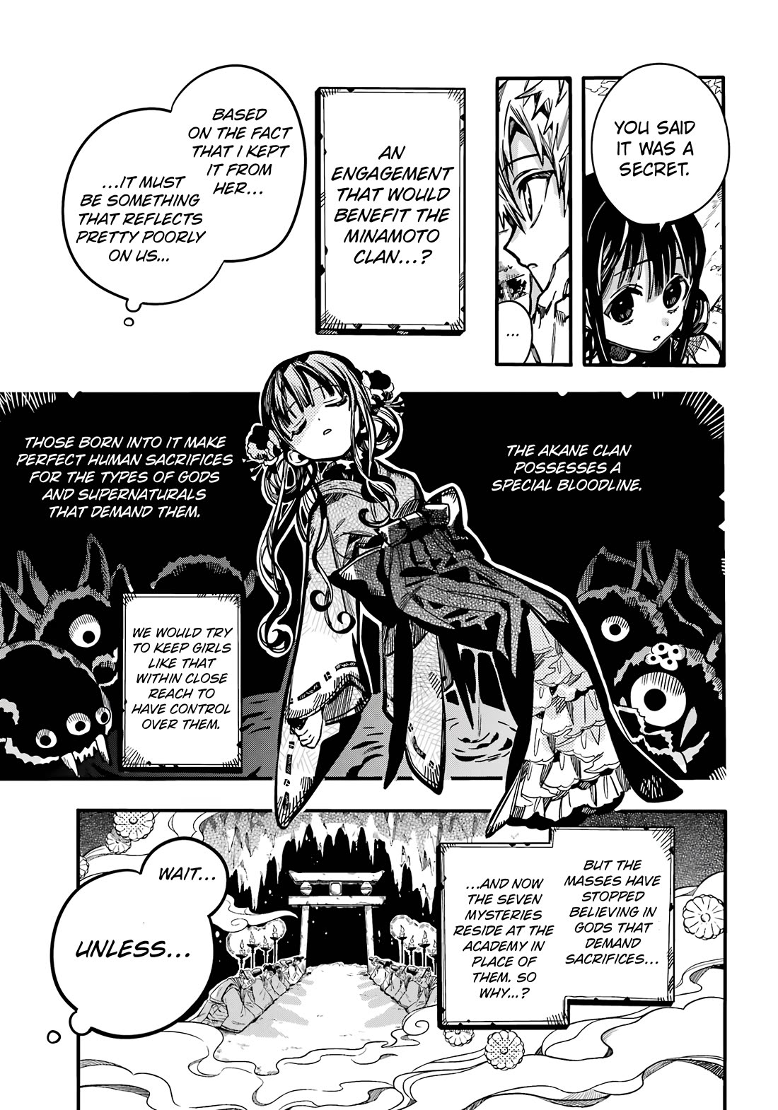 Jibaku Shounen Hanako-kun Chapter 114 page 12 - Chapter 114: Changes (Part 3)