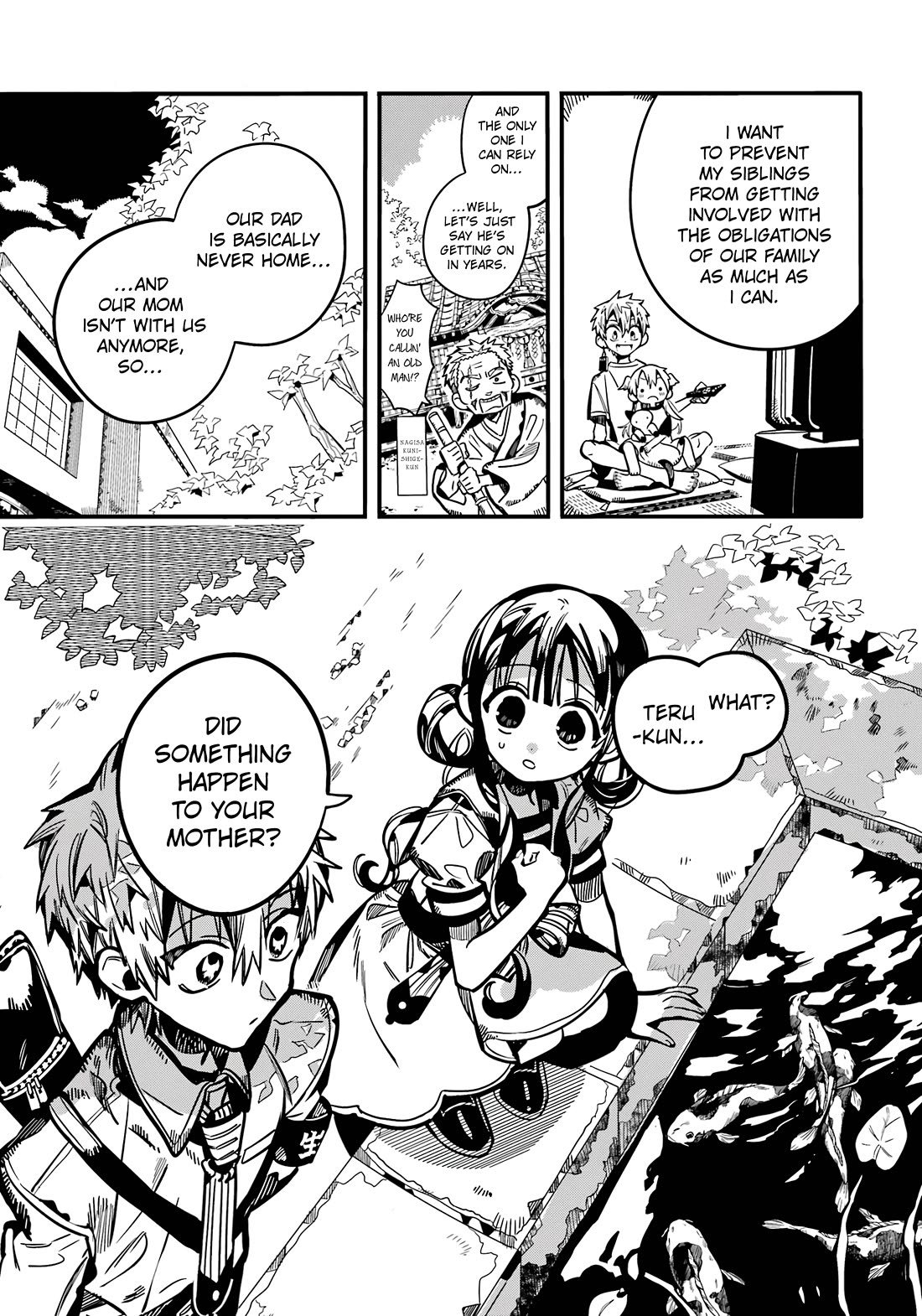 Jibaku Shounen Hanako-kun Chapter 114 page 18 - Chapter 114: Changes (Part 3)