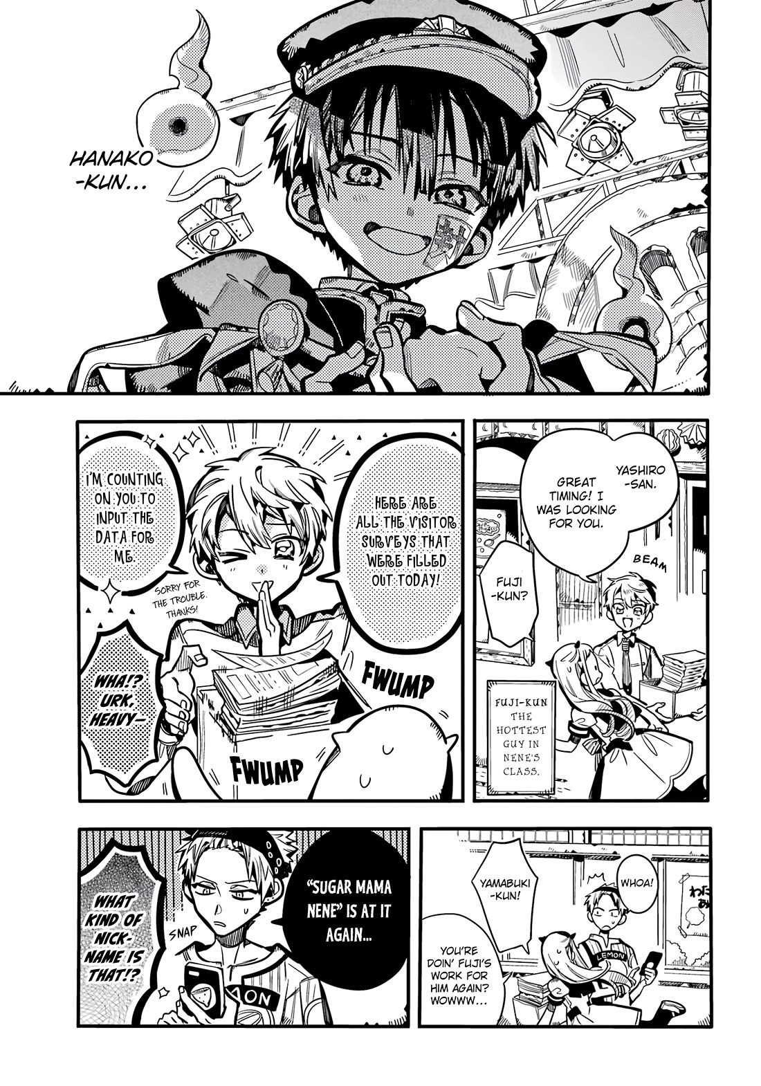 Jibaku Shounen Hanako-kun Chapter 115 page 10 - Chapter 115: Changes (Part 4)