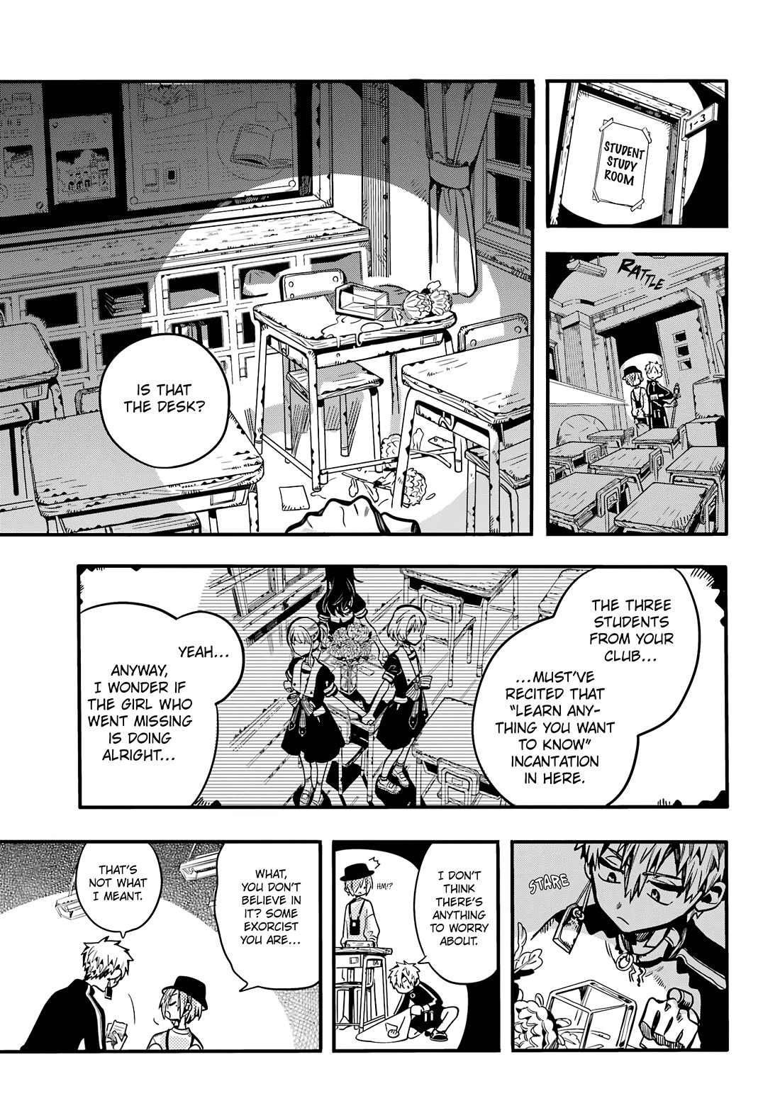 Jibaku Shounen Hanako-kun Chapter 115 page 27 - Chapter 115: Changes (Part 4)