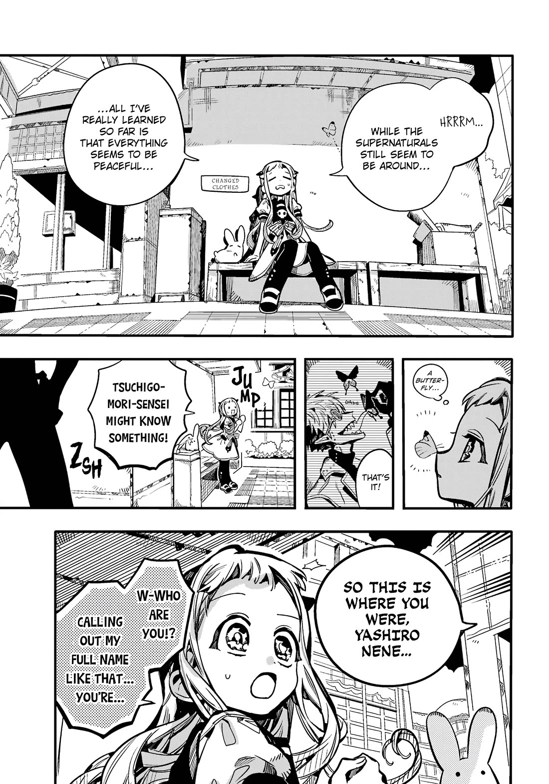 Jibaku Shounen Hanako-kun Chapter 115 page 4 - Chapter 115: Changes (Part 4)