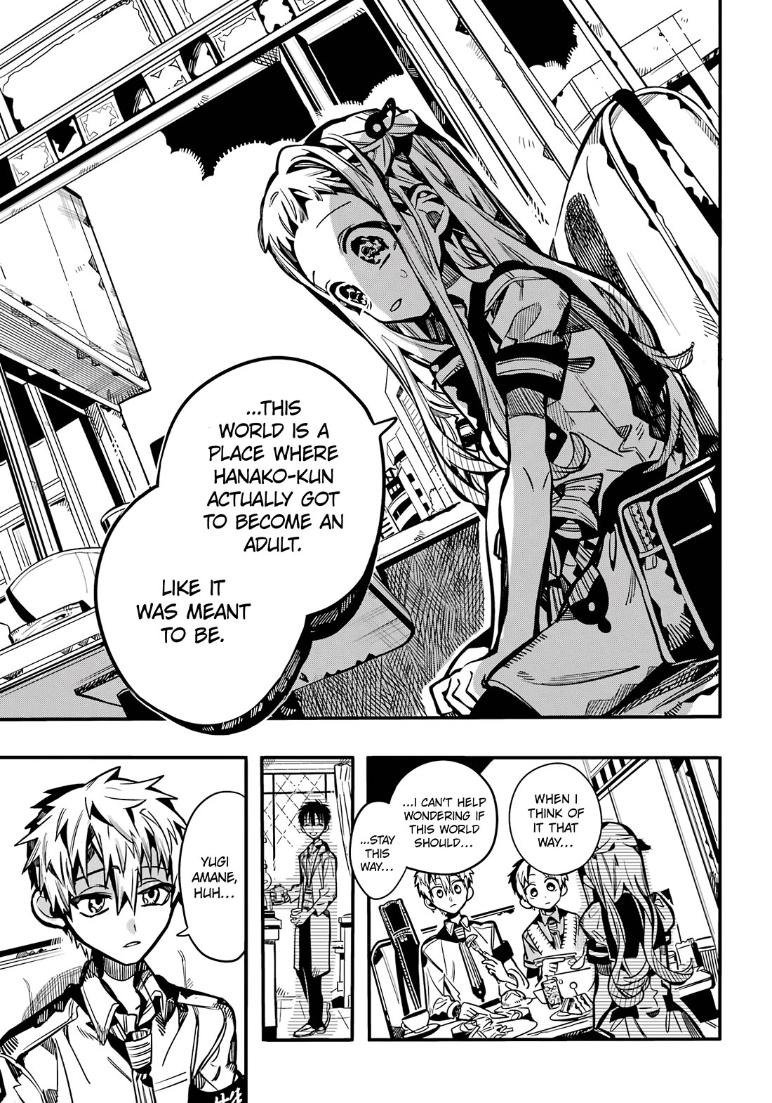 Jibaku Shounen Hanako-kun Chapter 117 page 10 - Chapter 117: Changes (Part 6)