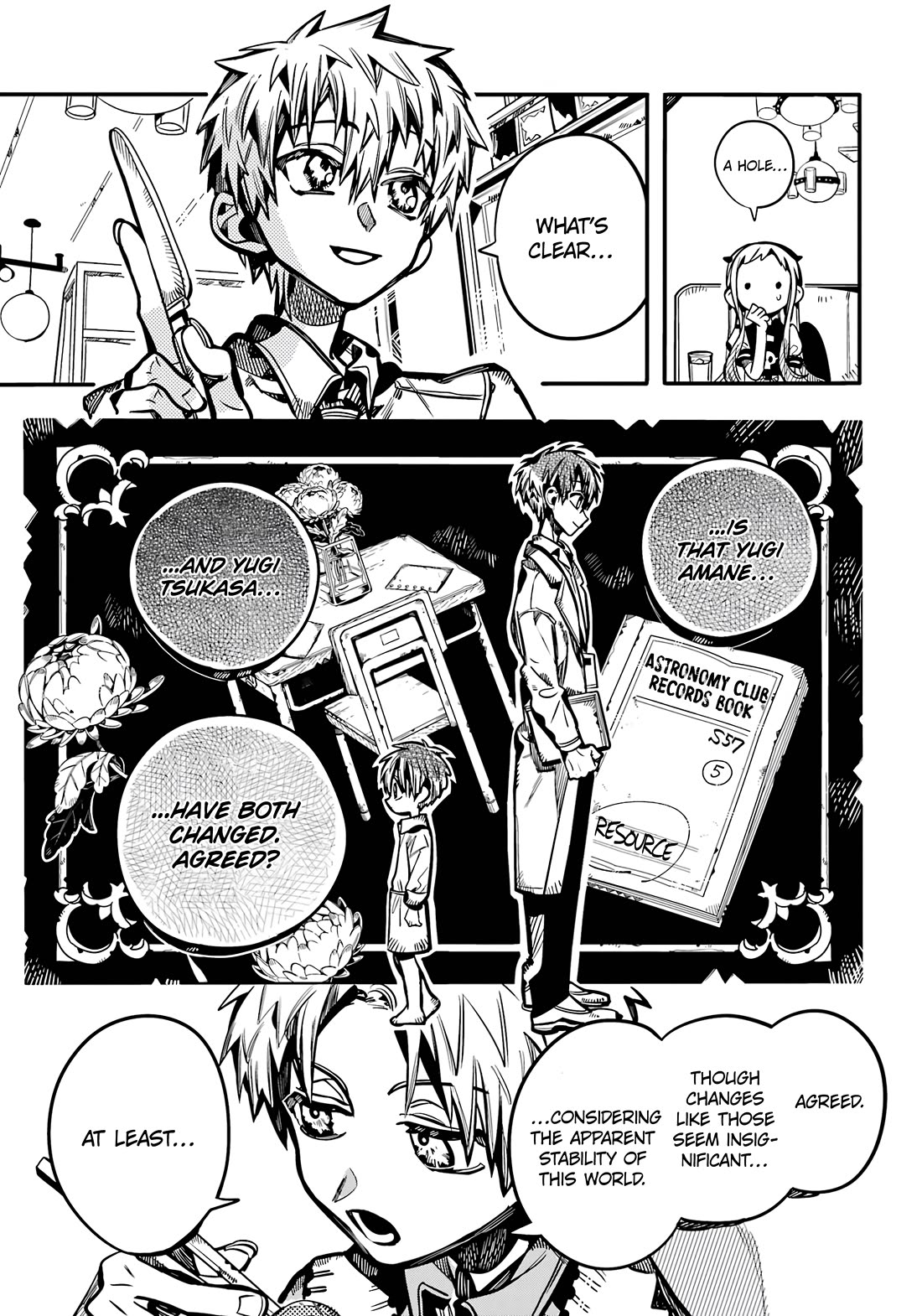 Jibaku Shounen Hanako-kun Chapter 117 page 12 - Chapter 117: Changes (Part 6)