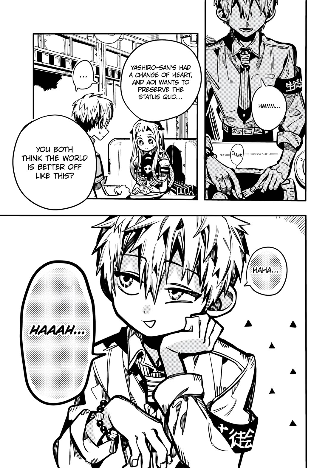 Jibaku Shounen Hanako-kun Chapter 117 page 14 - Chapter 117: Changes (Part 6)