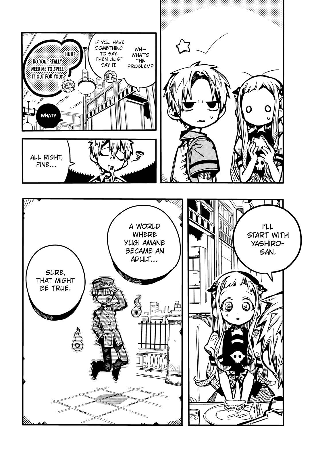 Jibaku Shounen Hanako-kun Chapter 117 page 15 - Chapter 117: Changes (Part 6)