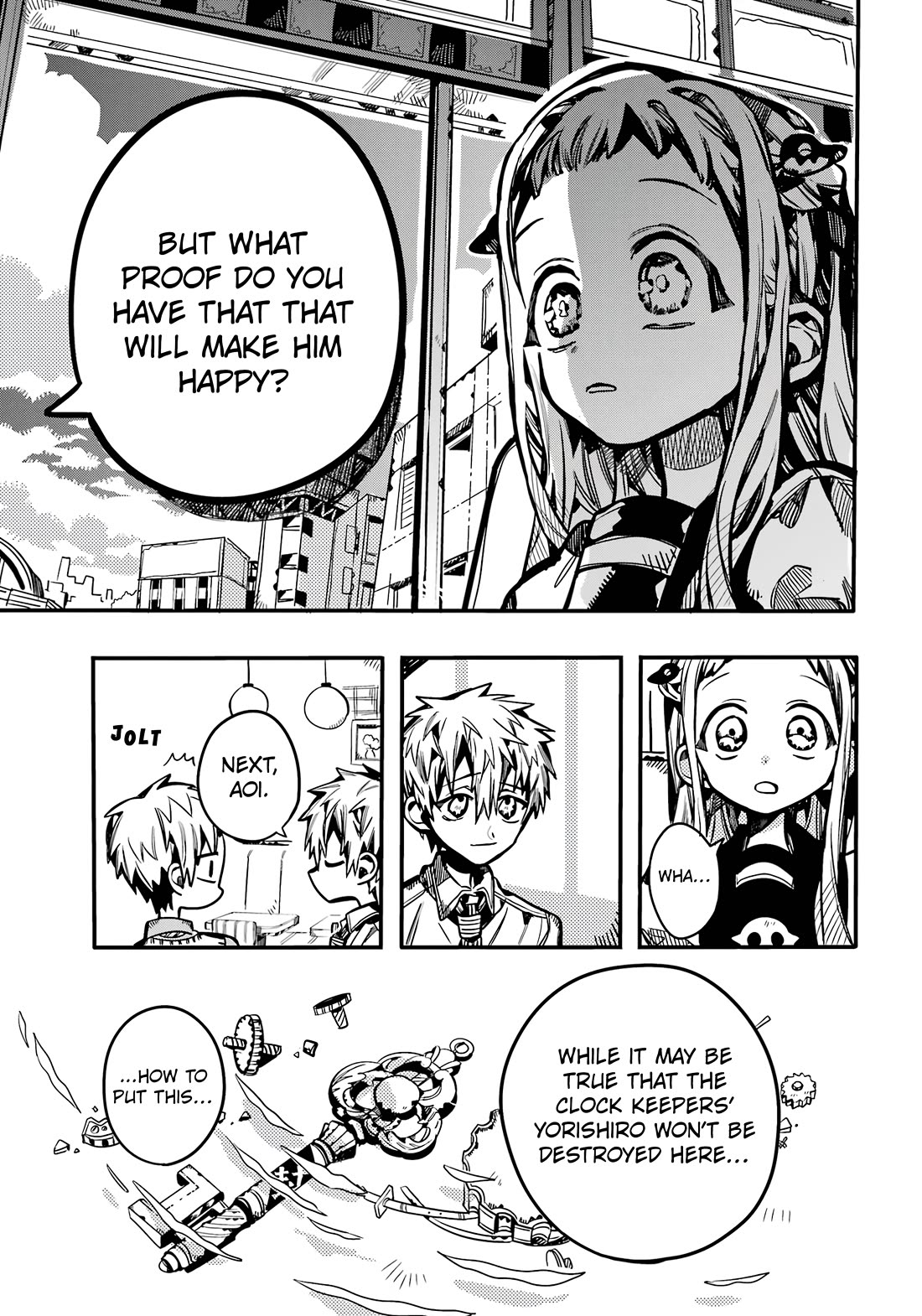 Jibaku Shounen Hanako-kun Chapter 117 page 16 - Chapter 117: Changes (Part 6)