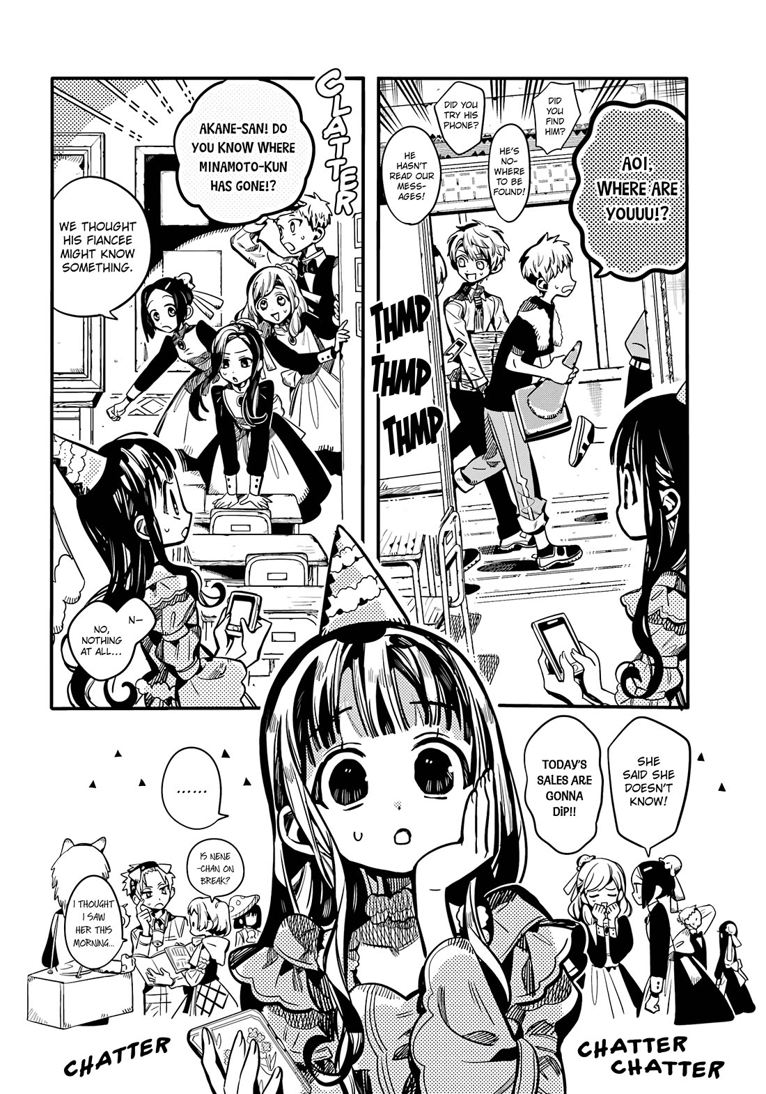 Jibaku Shounen Hanako-kun Chapter 117 page 3 - Chapter 117: Changes (Part 6)