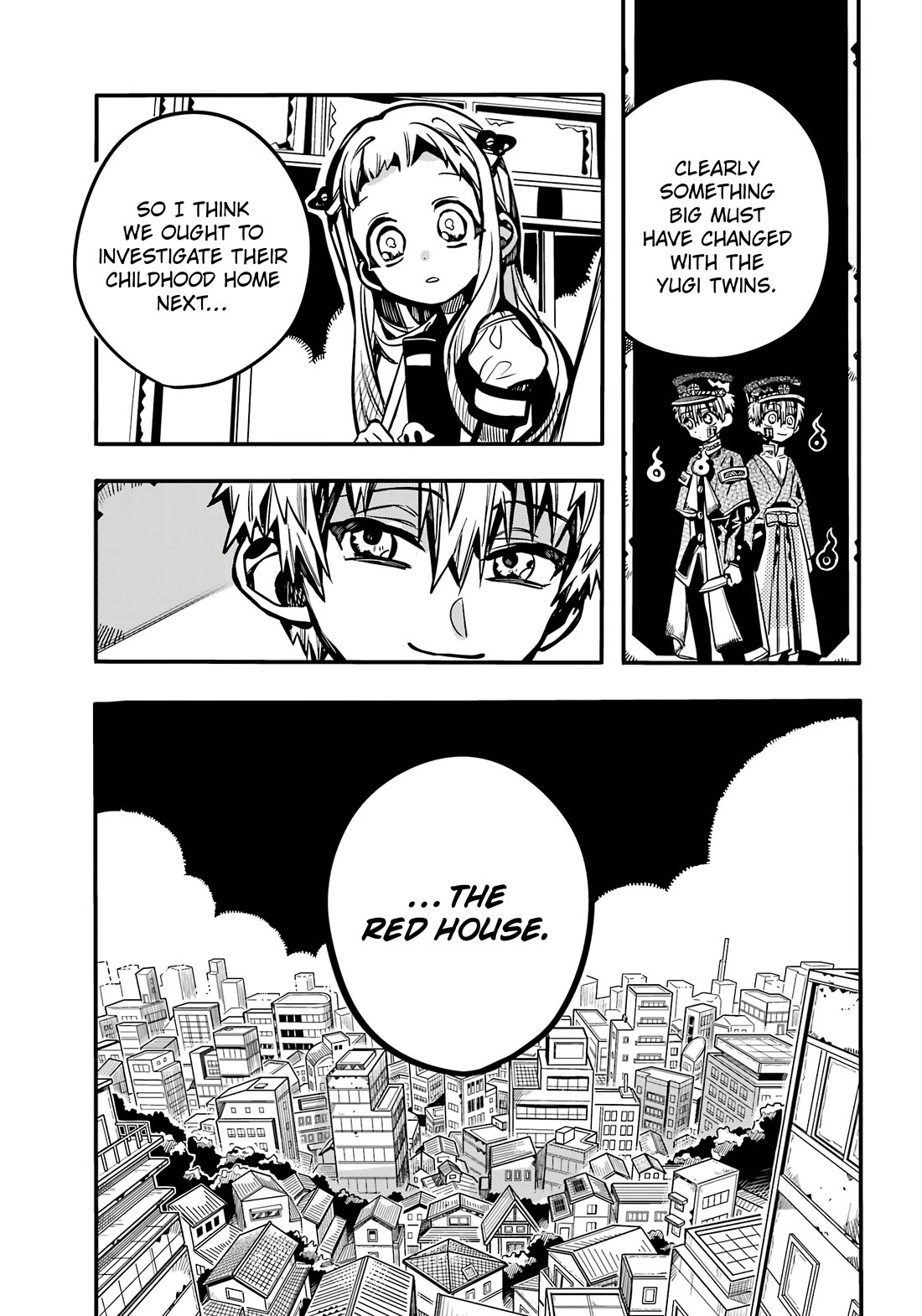 Jibaku Shounen Hanako-kun Chapter 117 page 32 - Chapter 117: Changes (Part 6)