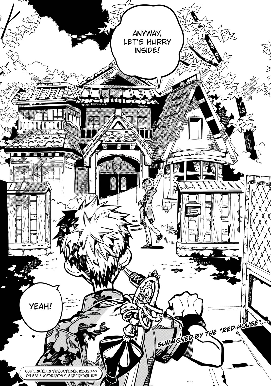 Jibaku Shounen Hanako-kun Chapter 117 page 38 - Chapter 117: Changes (Part 6)