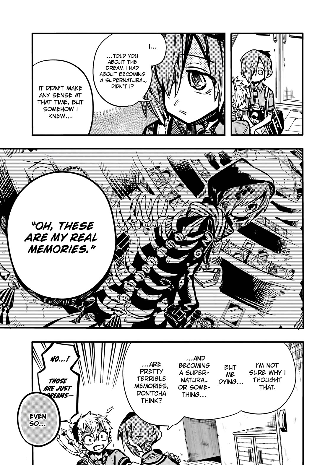 Jibaku Shounen Hanako-kun Chapter 118 page 21 - Chapter 118: Dream Talk