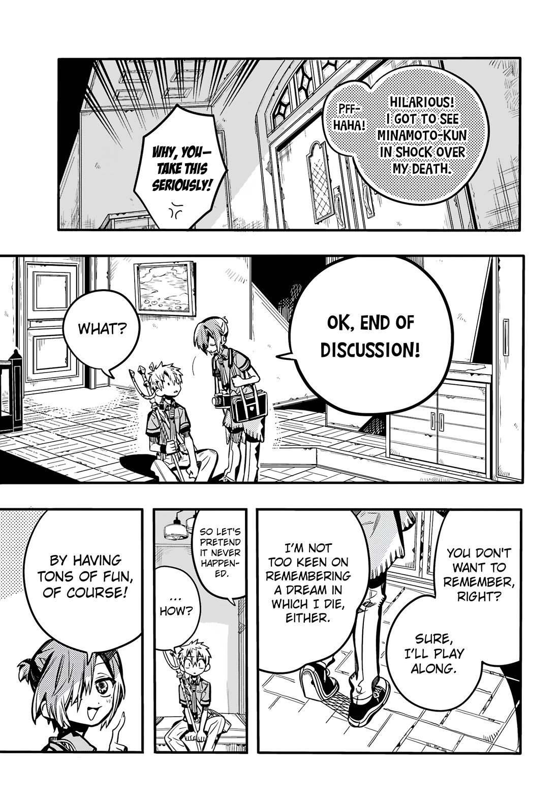 Jibaku Shounen Hanako-kun Chapter 118 page 25 - Chapter 118: Dream Talk