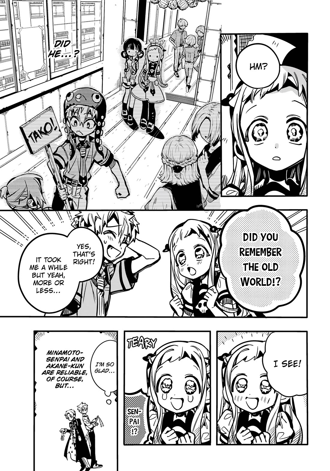 Jibaku Shounen Hanako-kun Chapter 119 page 14 - Chapter 119: Happiness