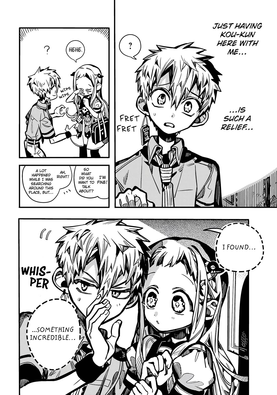 Jibaku Shounen Hanako-kun Chapter 119 page 15 - Chapter 119: Happiness