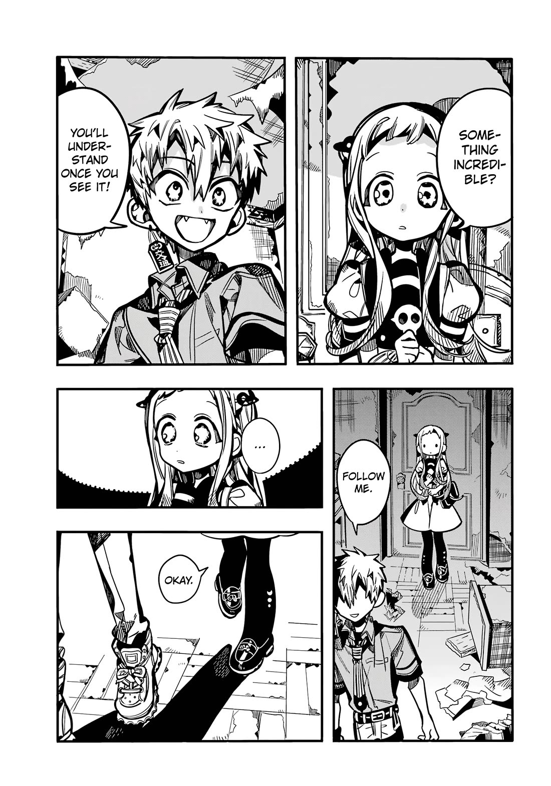 Jibaku Shounen Hanako-kun Chapter 119 page 16 - Chapter 119: Happiness