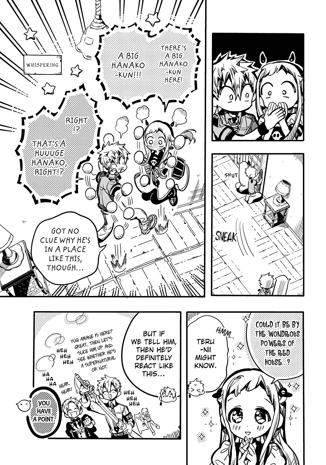 Jibaku Shounen Hanako-kun Chapter 119 page 22 - Chapter 119: Happiness