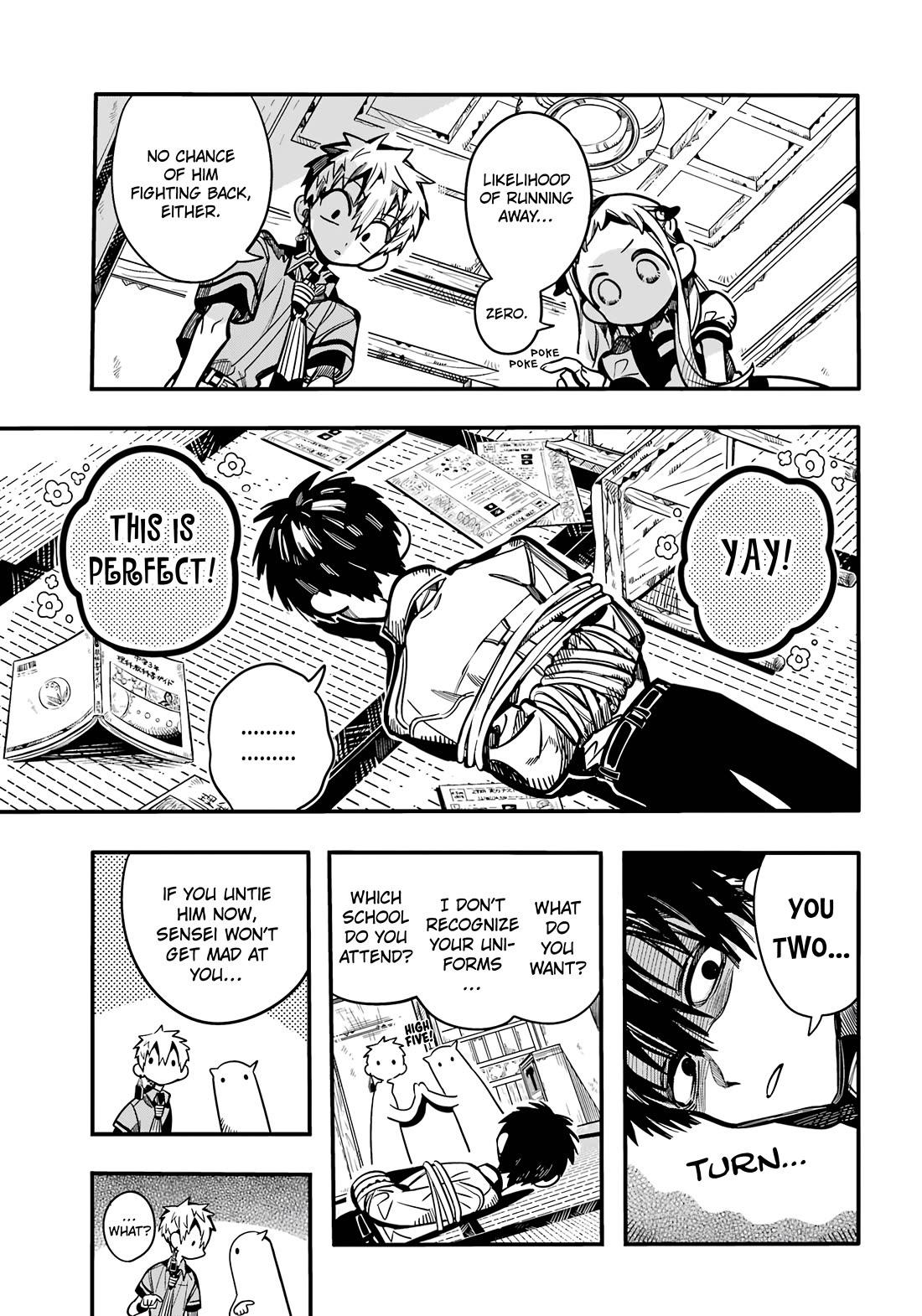Jibaku Shounen Hanako-kun Chapter 119 page 28 - Chapter 119: Happiness