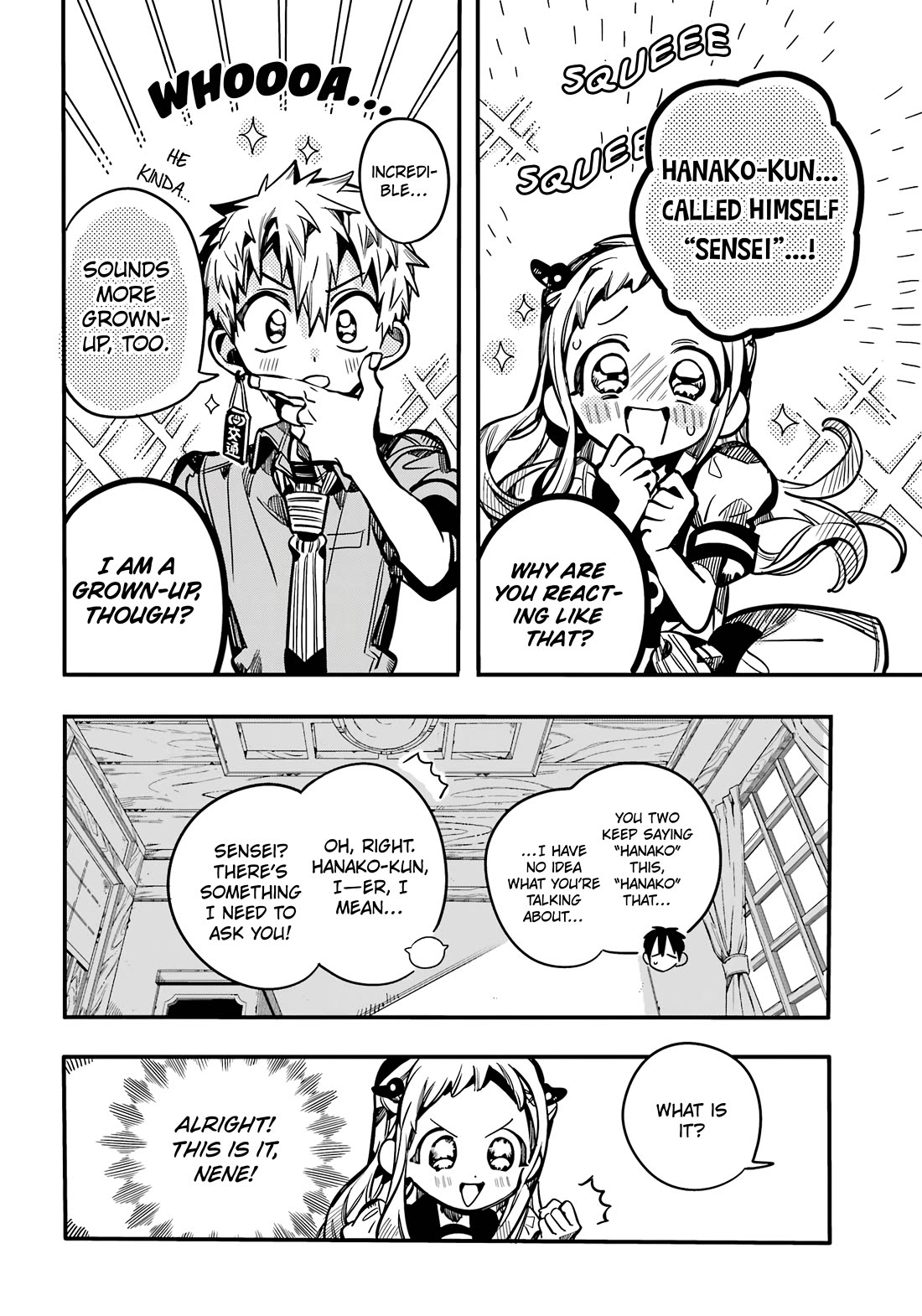 Jibaku Shounen Hanako-kun Chapter 119 page 29 - Chapter 119: Happiness