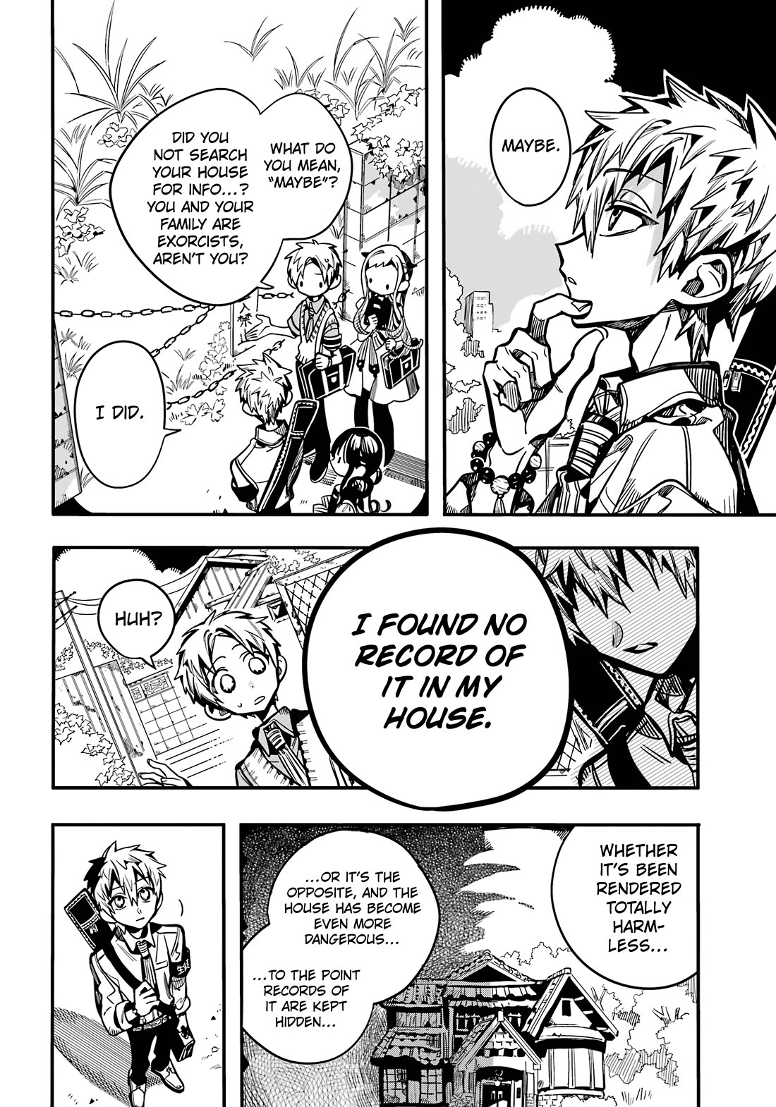 Jibaku Shounen Hanako-kun Chapter 119 page 3 - Chapter 119: Happiness