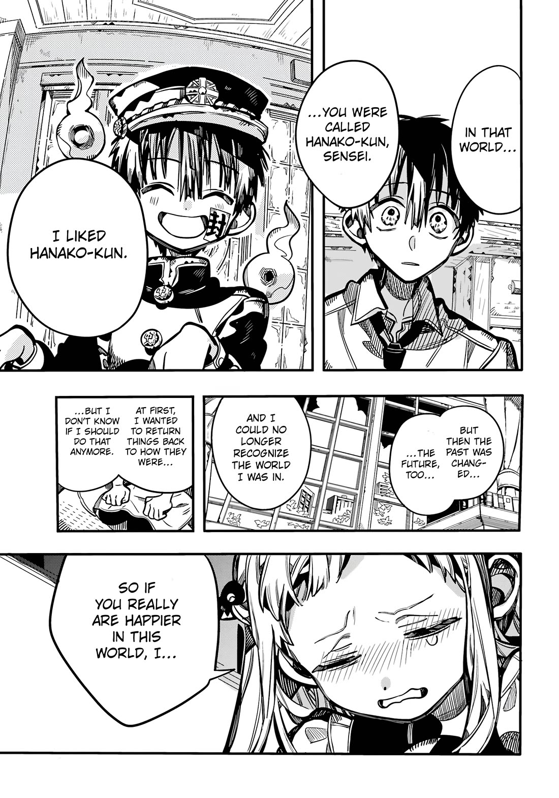 Jibaku Shounen Hanako-kun Chapter 119 page 36 - Chapter 119: Happiness